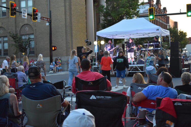 Velveeta rocks out on Main Street as part of LH JAMS News, Sports